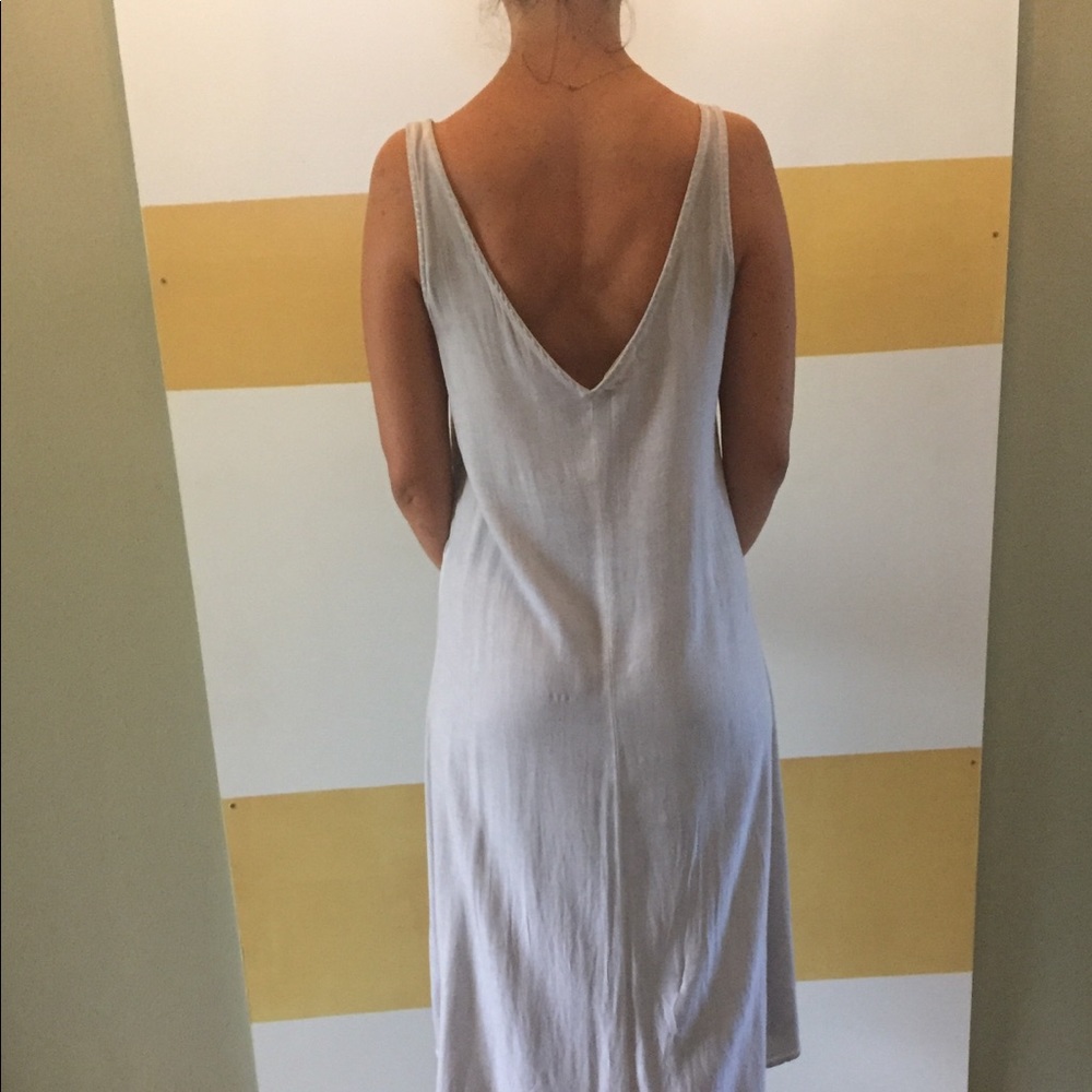 Cloth and stone dress